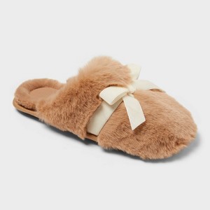 Women's Arbor Plush Scuff Slippers - Auden™ - 1 of 4