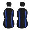 Unique Bargains Universal Interior Car Seat Covers Head Rest Cover Washable Flat Padding Polyester Sponge Car Seat Covers Fit for Cars 4 Pcs - 4 of 4