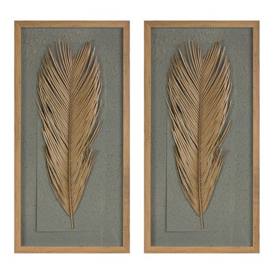 Dried Palm Frame (Set of 2)
