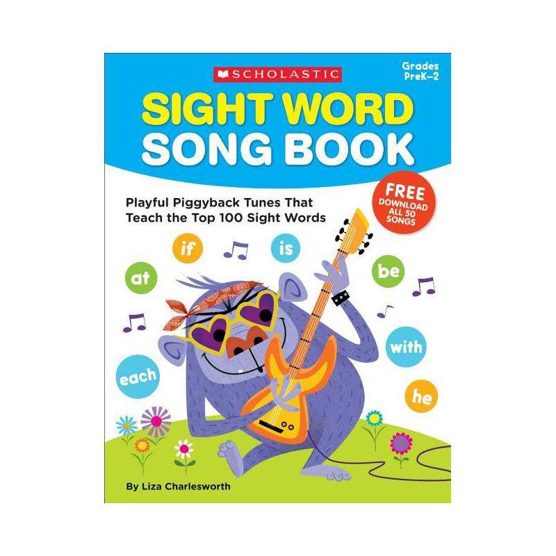 Sight Word Song Book - by  Liza Charlesworth (Mixed Media Product), 1 of 2