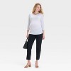 3/4 Sleeve Boat Neck Maternity T-Shirt - Isabel Maternity by Ingrid & Isabel™ - 3 of 3