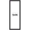 PosterPalooza | Panoramic Antique Red Picture Frame - UV Acrylic, Foam Board Backing, Hanging Hardware - 2 of 4
