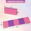 Folding Gymnastics Mat, Portable Exercise Floor Tumbling Mat with Carrying Handle, High Density Workout Pad for Pilates, Aerobics and Yoga, Five-Fold - 2 of 4