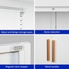 NicBex File Cabinet with Doors and Adjustable Shelves,Office Cabinet with Metal Handles,Modern Storage Cabinet,Filing Cabinet for Home Office - 4 of 4