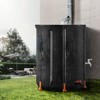 VEVOR Collapsible Rain Barrel, 100 Gallon/380 L Portable Water Tank, PVC Rainwater Collection Barrel with Spigots and Overflow Kit - 2 of 4