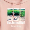 Women's - Forrest Gump - Run Forrest Run Cropped Graphic Hoodie - 2 of 3