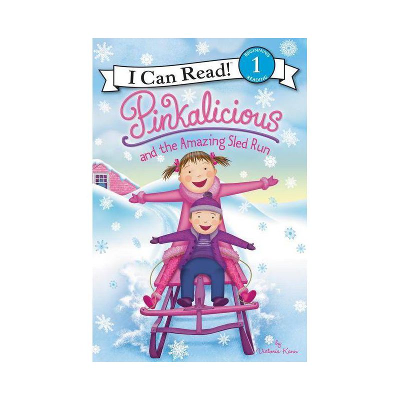 Pinkalicious And The Amazing Sled Run - By Victoria Kann ( Paperback ), 1 of 2