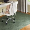 TOWN & COUNTRY EVERYDAY Stone Geo Curve Soft Felt Everwash®, Machine Washable Area Rug with Non-Slip Backing, Geometric Rug, Sage Green, 6'6"x9'2" - 2 of 4