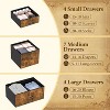 Jojoka 15-Drawer Fabric Dresser with Metal Frame and Wooden Top – Spacious & Versatile Storage Solution - 3 of 4