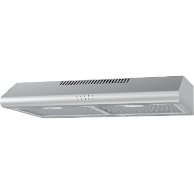 Midea 30-Inch Stainless Steel Convertible Under Cabinet Range Hood