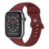 Link 4 Pack Apple Watch Compatible Soft Silicone Sport Band Waterproof Mens Womens For Series SE 7 6 5 4 3 2 1 - 4 of 4