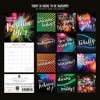 2026 Square Wall Calendar, Today is Going to Be Awesome, 16-Month Arts & Antiques Theme with 180 Stickers (12x12 In) - 4 of 4