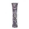 Natori Zebra Printed Fashion Crew Sock White One Size Fits Most - 2 of 2