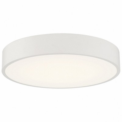 Access Lighting Como 1 - Light Flush Mount in  White