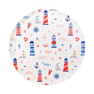 Daydream Society - Seaside Large Plates - Pack of 8 Paper Plates - 1 of 3