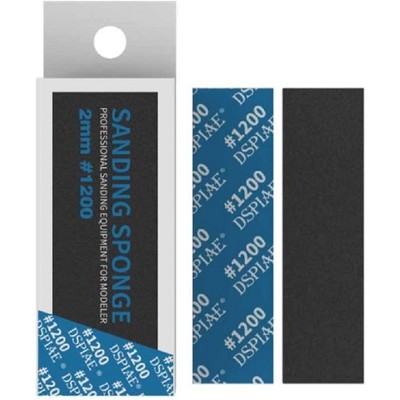 DSPIAE SS2-1200 Hobby Sanding Sponge #1200 Grit 2mm 5pc