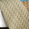 Slickblue Full/Queen 3 Pc Quilt Set, Vermicelli-Quilted TC Fabric, Machine Washable, Bedding, 3 Color Options - 2 of 4