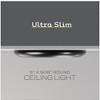 Next Glow Ultra Slim 5" LED Ceiling Light Fixture, 4000K Round, Flush Mount Light - image 3 of 4