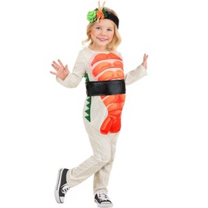 HalloweenCostumes.com Lil Shrimp Sushi Toddler Costume | Sushi Costumes - 1 of 4