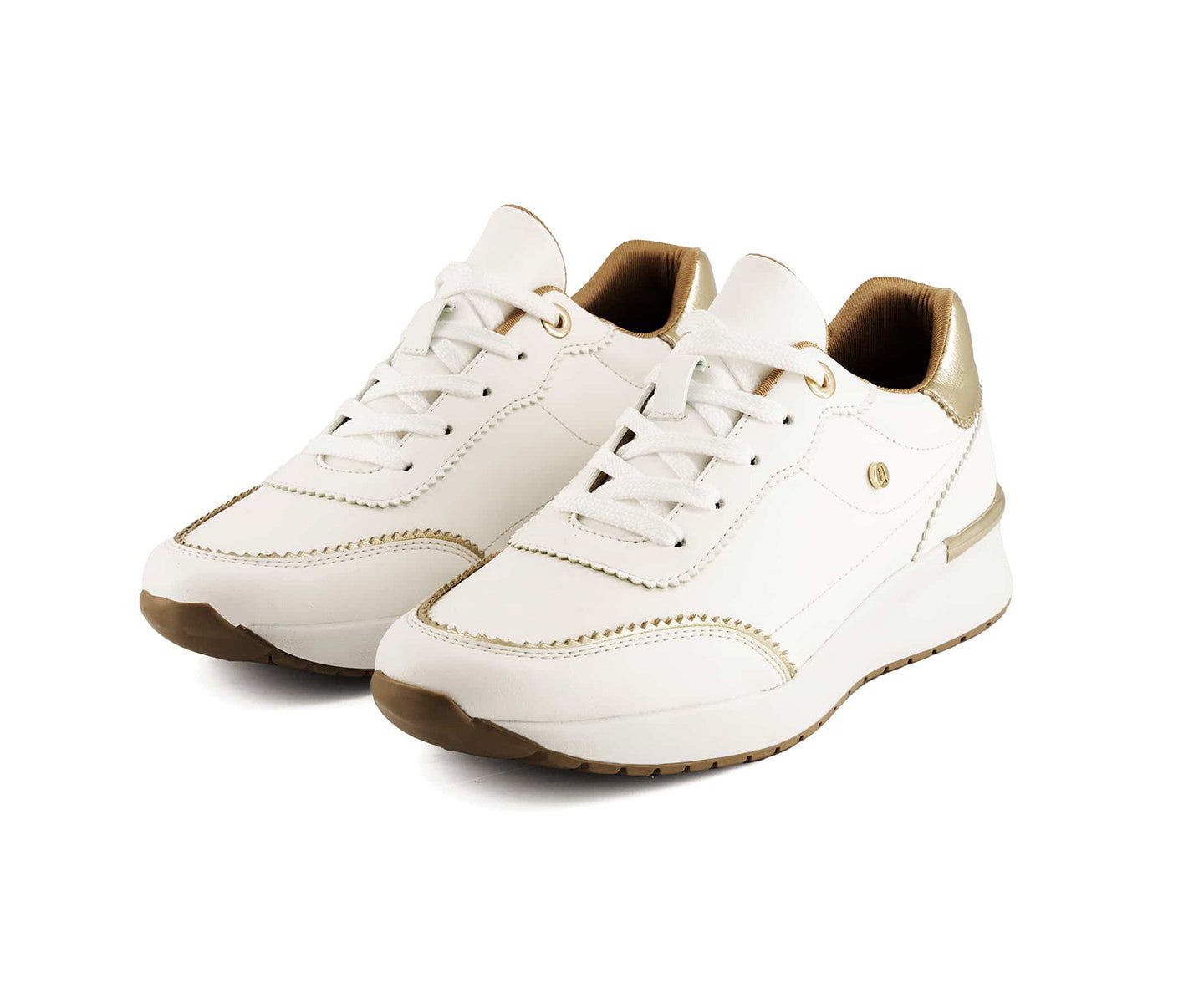 Женские кроссовки Andrea Casual Sneakers 65221, цвет: Белый — фото 2