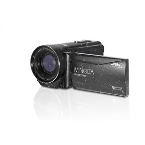 Minolta MN4K300WP 4K Ultra HD / 56 MP Waterproof Camcorder - Black - 1 of 4