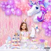 KatchOn, XtraLarge Iridescent Pink Backdrop Curtain - 3.2x8 Feet | Pink Party Day Decorations - 2 of 4