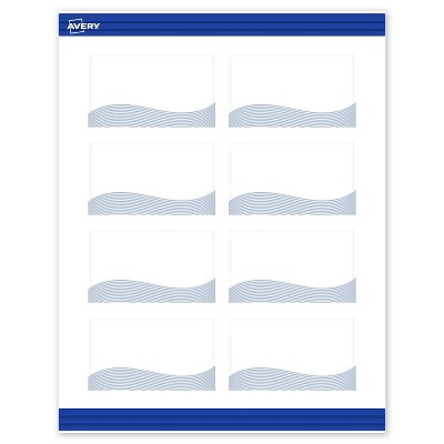 Avery Rectangle Business Cards, Colorful Design, 2" x 3.5"