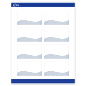 Avery Rectangle Business Cards, Colorful Design, 2" x 3.5" - 1 of 4