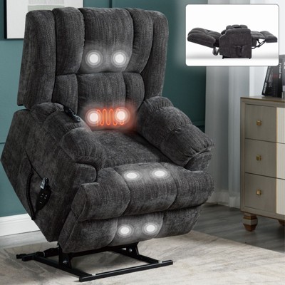 NicBex Massage Chair Power Lift Chair Recliner Chair with Power Remote Lounge Chair Comfy Chair for Living Room, Reading Room