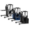 Forklifts with Trailer Bumper 3 Piece Set 1/87 (HO) Scale Plastic Model Car by Promotex - 2 of 3
