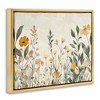 Stupell Industries Shades Of Yellow Flowers Floating Frame Canvas Art, Gold, 31" x 25" - 2 of 4