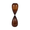 Contemporary Hourglass Sculpture for Home Decor - Stylish Decorative Object for Family Game Night, Desk Decor, and Living Room Decoration - 2 of 4