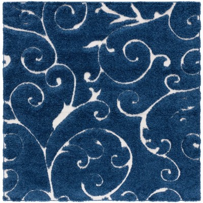 Florida Shag SG455 Power Loomed Area Rug  - Safavieh
