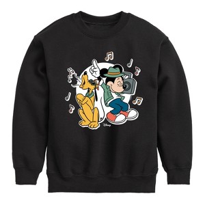 Boys' - Disney - Mickey & Friends Graphic Long Sleeve Fleece Sweatshirt - 1 of 4