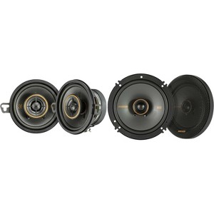 Kicker 51KSC6504 KS-Series 6.5" Coaxial Speakers with .75" tweeters w/ 51KSC3504 3.5" Coaxial Bundle - 1 of 4