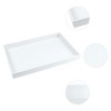 Unique Bargains PU Leather White Jewelry Trays with Removable Dividers - 2 of 4