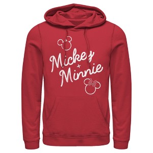 Men's Mickey & Friends Retro Signatures Pull Over Hoodie - 1 of 4