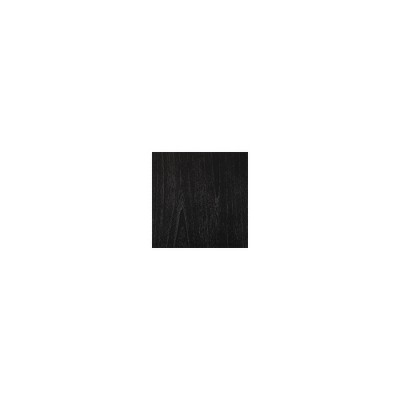 Black Contemporary Square Wood End Table with Crossed Legs