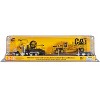 CAT Caterpillar CT660 Day Cab Tractor Yellow w/Trailer and CAT 163H Motor Grader 1/87 (HO) Diecast Model by Diecast Masters - 3 of 4
