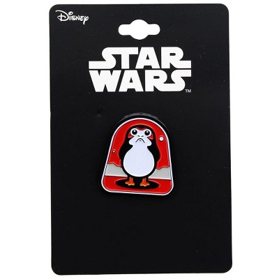 SalesOne LLC Star Wars: The Last Jedi Porg (Red Background) Enamel Collector Pin