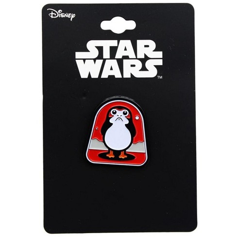 SalesOne LLC Star Wars: The Last Jedi Porg (Red Background) Enamel Collector Pin - image 1 of 2