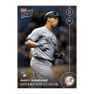 Topps MLB NY Yankees Gary Sanchez #486 Topps NOW Trading Card
