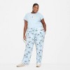 Women's Bluey Characters Graphic Lounge Pants - Blue - 3 of 3