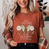S.W.Smiley Where Friends and Flowers Flourish - Women's Short Sleeve Graphic T-Shirt - 3 of 4