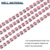 Unique Bargains DIY Bag Clothing Decoration Crystal Rhinestone Sew on Close Claw Chain Trim - 3 of 4