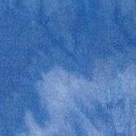 tie-dye blue & white flowers