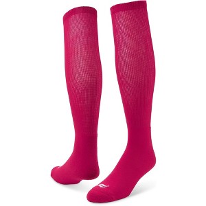Sof Sole All Sport Over-The-Calf Team Athletic Performance Socks, Pink - 1 of 2
