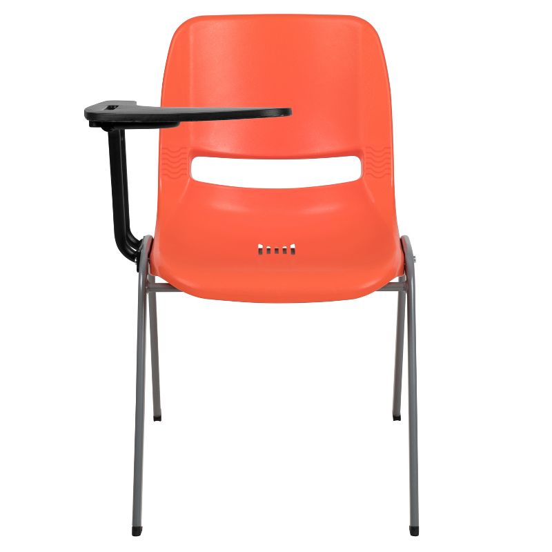 Emma and Oliver Ergonomic Shell Chair with Right Handed Flip-Up Tablet - Tablet Arm Desk, 3 of 13