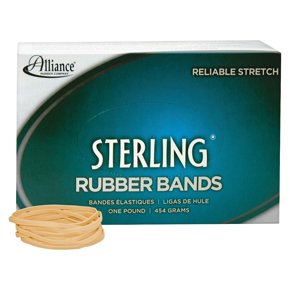 Alliance Sterling Ergonomically Correct Rubber Bands - Beige (Approx. Pcs 950) / Bag