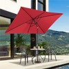 Yaheetech 6.5x10FT Patio Umbrella with Push Button Tilt - 2 of 4